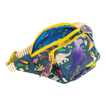 Load image into Gallery viewer, Dinosaur Kids Belt Bag – Wipe Clean Crossbody Bum Bag