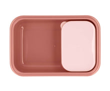 Load image into Gallery viewer, Rectangular pink container with a smaller pink lid on a white background