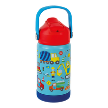 Load image into Gallery viewer, Construction Drinks Bottle for Kids | Leak Proof Stainless Steel
