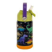 Load image into Gallery viewer, Children's Dinosaur Stainless Steel Drinks Bottle