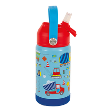 Load image into Gallery viewer, Construction Drinks Bottle for Kids | Leak Proof Stainless Steel