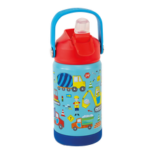 Load image into Gallery viewer, Construction Drinks Bottle for Kids | Leak Proof Stainless Steel
