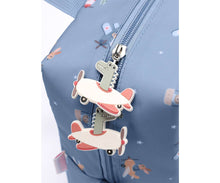 Load image into Gallery viewer, Personalised Kids' Planes Insulated Lunch Bag