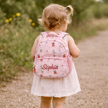 Load image into Gallery viewer, Little Red Personalised Children's Backpack