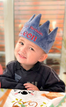 Load image into Gallery viewer, Personalised Fabric Birthday Crown