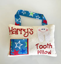 Load image into Gallery viewer, Personalised Tooth Fairy Pillow | Stars Design