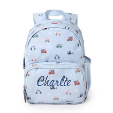 Load image into Gallery viewer, City Cars Personalised Children's Backpack