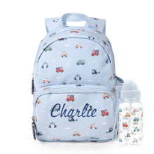 Load image into Gallery viewer, City Cars Personalised Children's Backpack