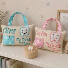 Load image into Gallery viewer, Personalised Tooth Fairy Pillow | Keepsake Gift for Children