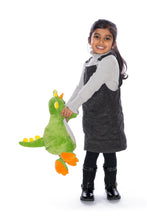 Load image into Gallery viewer, Sir Monty Dinosaur Personalised Soft toy.