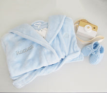 Load image into Gallery viewer, Personalised Child’s Hooded Dressing Gown