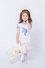 Load image into Gallery viewer, Aurora the Unicorn, personalised soft toy