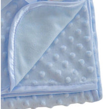 Load image into Gallery viewer, Personalised Bubble Embossed Baby Receiving Blanket