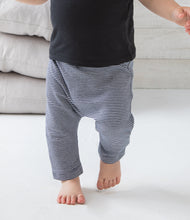 Load image into Gallery viewer, Navy Blue &amp; White stripe 2 piece set