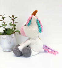 Load image into Gallery viewer, Unicorn Crochet soft toy